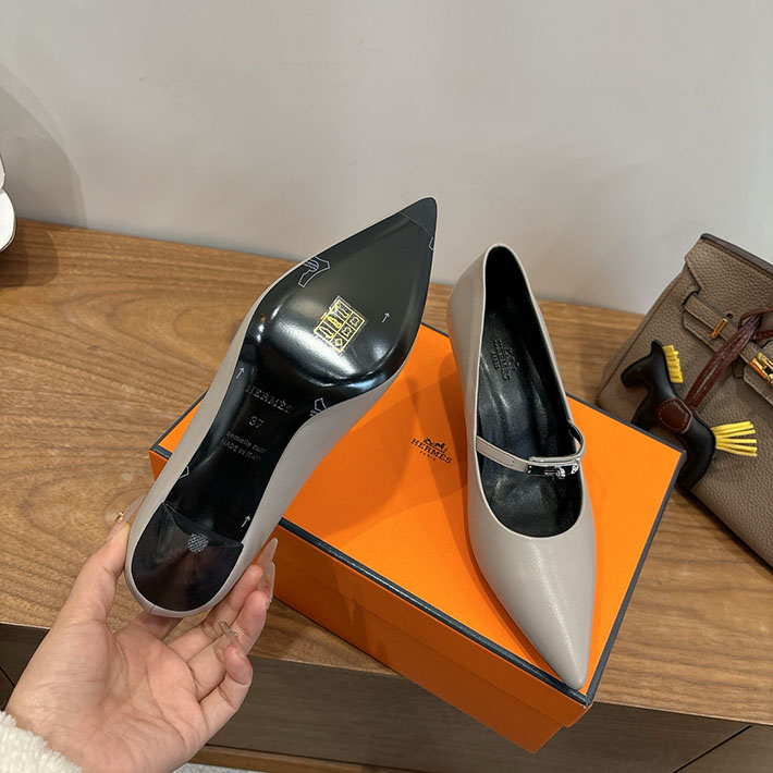 レディース 最高級エルメスコピー HERMES パンプス キアラ 40 ケリー 5色から選べます H251007Zv02375 エルメス パンプス ケリー - 画像 (3)