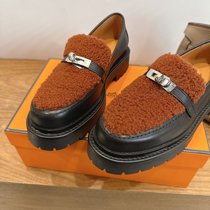 レディース 最高級エルメスコピー HERMES モカシン アイコン ケリー 7色から選べます H252294ZvC9360 エルメス モカシン レディース - 画像 (4)