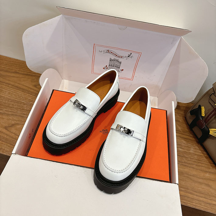 レディース 最高級エルメスコピー HERMES モカシン アイコン ローファー 9色から選べます 2631590 エルメス モカシン コーデ - 画像 (10)