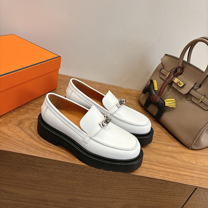 レディース 最高級エルメスコピー HERMES モカシン アイコン ローファー 9色から選べます 2631590 エルメス モカシン コーデ - 画像 (7)