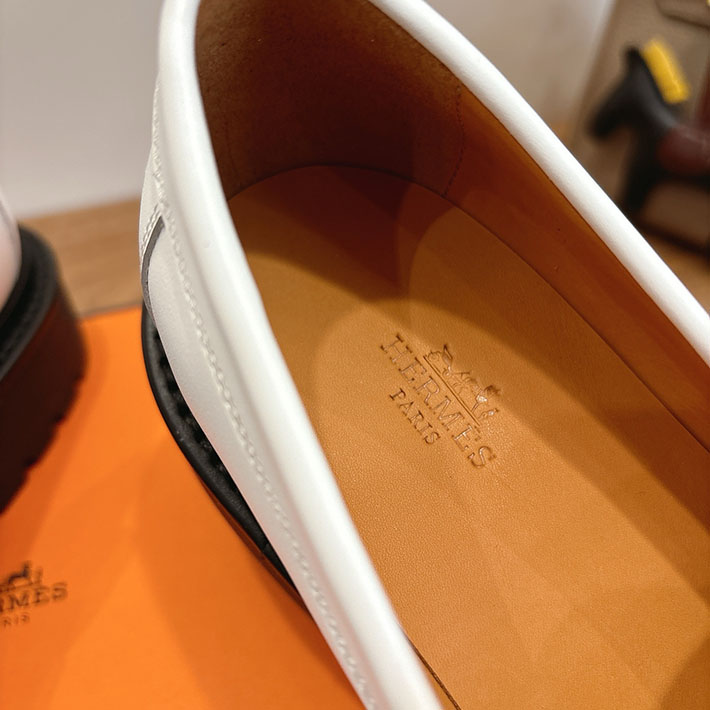 レディース 最高級エルメスコピー HERMES モカシン アイコン ローファー 9色から選べます 2631590 エルメス モカシン コーデ - 画像 (4)