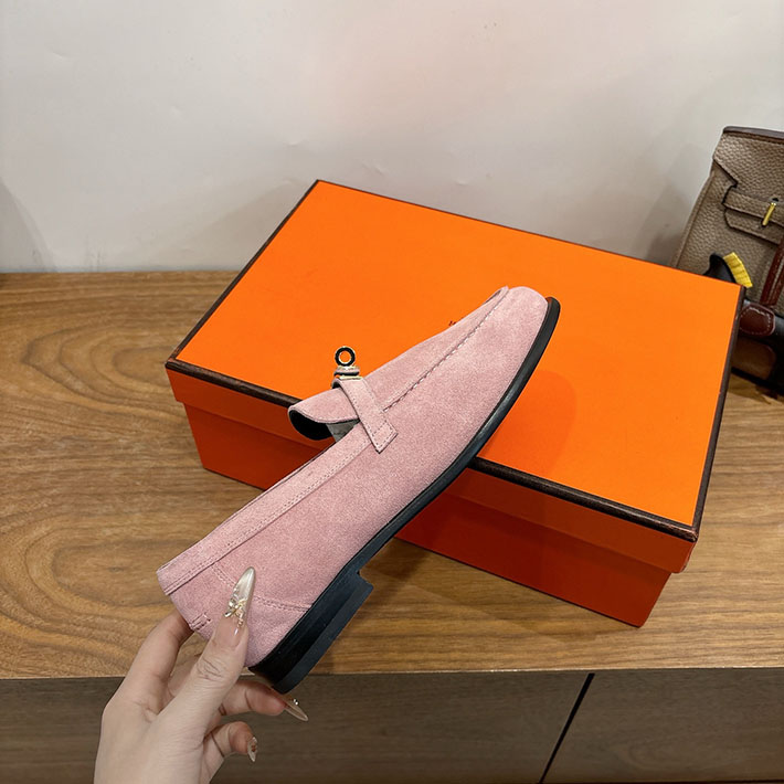レディース 最高級エルメスコピー HERMES モカシン デスタン ケリー 11色から選べます H222080ZvC9340 エルメス モカシン ローファー - 画像 (2)