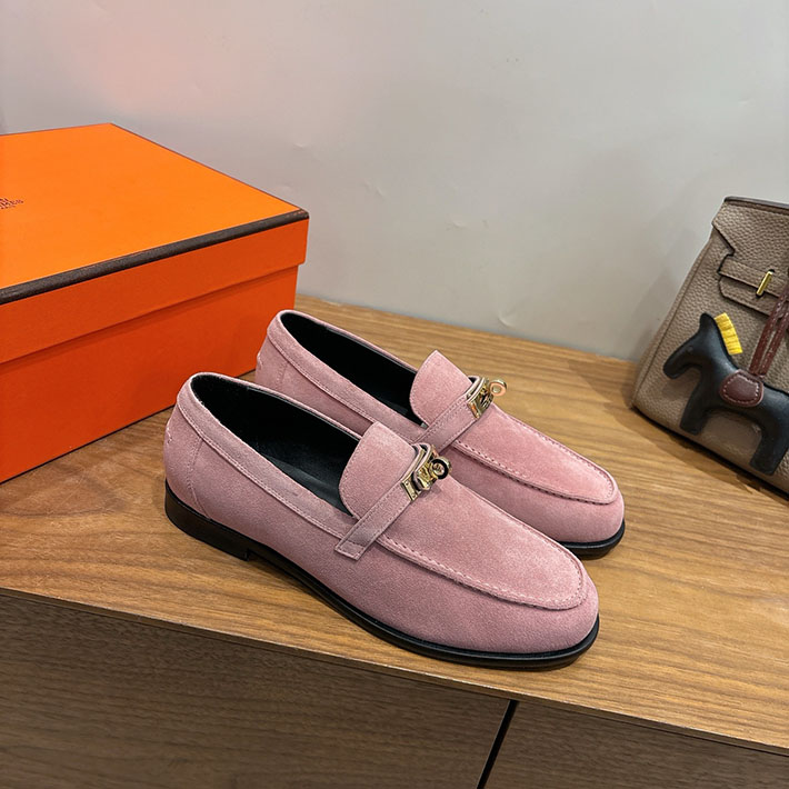 レディース 最高級エルメスコピー HERMES モカシン デスタン ケリー 11色から選べます H222080ZvC9340 エルメス モカシン ローファー - 画像 (7)