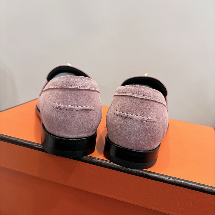 レディース 最高級エルメスコピー HERMES モカシン デスタン ケリー 11色から選べます H222080ZvC9340 エルメス モカシン ローファー - 画像 (4)