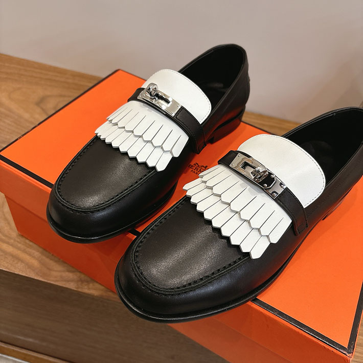レディース 最高級エルメスコピー HERMES モカシン デスタン ケリー ローファー 4色から選べます 2631592 エルメス ケリー 靴 - 画像 (2)