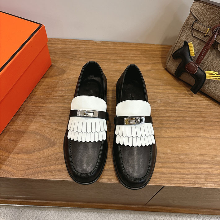 レディース 最高級エルメスコピー HERMES モカシン デスタン ケリー ローファー 4色から選べます 2631592 エルメス ケリー 靴 - 画像 (8)