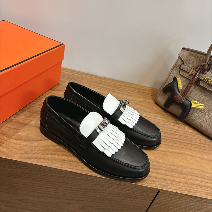 レディース 最高級エルメスコピー HERMES モカシン デスタン ケリー ローファー 4色から選べます 2631592 エルメス ケリー 靴 - 画像 (7)