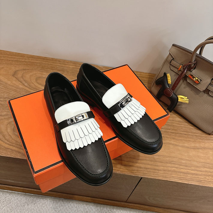 レディース 最高級エルメスコピー HERMES モカシン デスタン ケリー ローファー 4色から選べます 2631592 エルメス ケリー 靴 - 画像 (6)