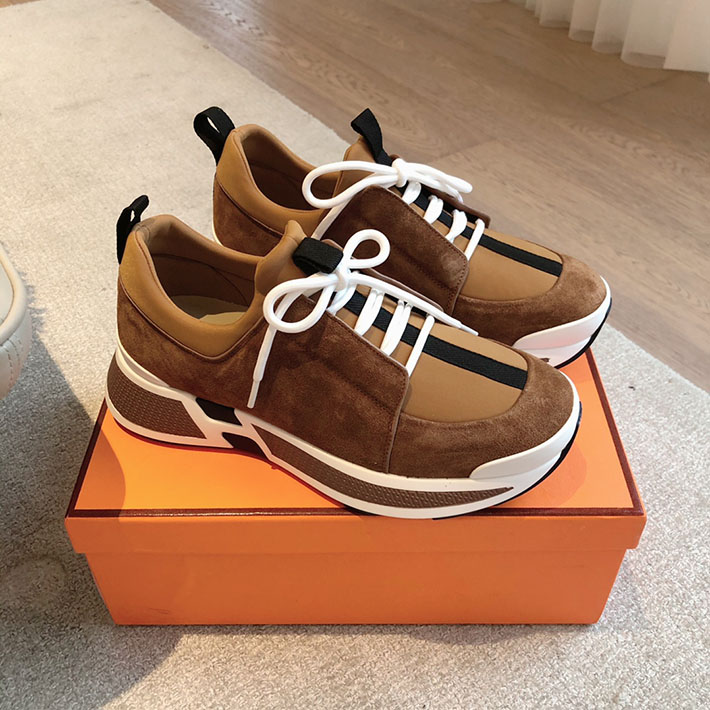 最高級エルメススーパーコピー HERMES スニーカー ジャスト 男女 兼用 5色から選べます H242929ZHE5420 エルメス スニーカー メンズ 新作 - 画像 (10)