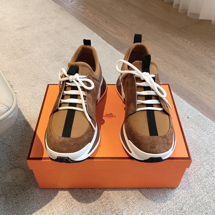 最高級エルメススーパーコピー HERMES スニーカー ジャスト 男女 兼用 5色から選べます H242929ZHE5420 エルメス スニーカー メンズ 新作 - 画像 (9)
