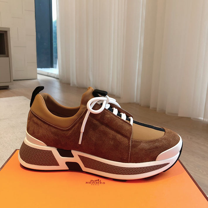 最高級エルメススーパーコピー HERMES スニーカー ジャスト 男女 兼用 5色から選べます H242929ZHE5420 エルメス スニーカー メンズ 新作 - 画像 (4)