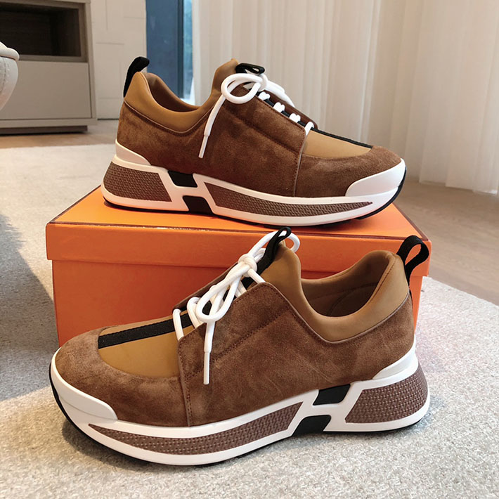 最高級エルメススーパーコピー HERMES スニーカー ジャスト 男女 兼用 5色から選べます H242929ZHE5420 エルメス スニーカー メンズ 新作 - 画像 (3)