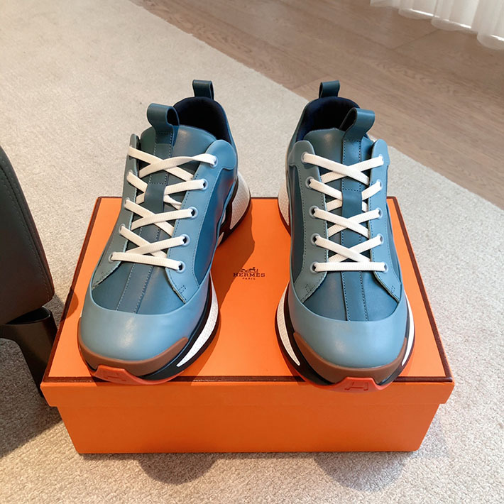 最高級エルメススーパーコピー HERMES ヒューゴスニーカー Hugo 男女 兼用 7色から選べます 2631600 エルメス スニーカー メンズ 人気 - 画像 (9)
