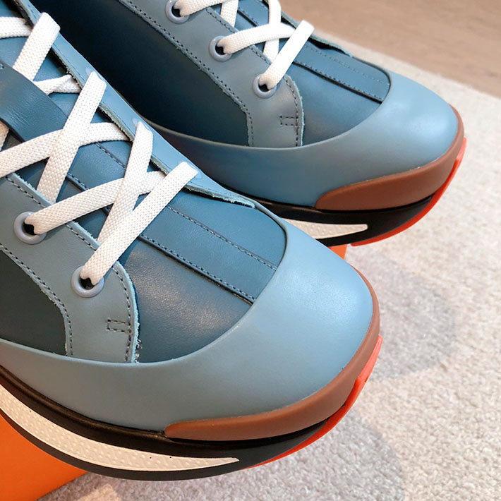 最高級エルメススーパーコピー HERMES ヒューゴスニーカー Hugo 男女 兼用 7色から選べます 2631600 エルメス スニーカー メンズ 人気 - 画像 (7)