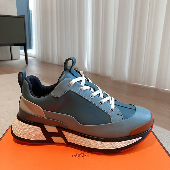 最高級エルメススーパーコピー HERMES ヒューゴスニーカー Hugo 男女 兼用 7色から選べます 2631600 エルメス スニーカー メンズ 人気 - 画像 (4)