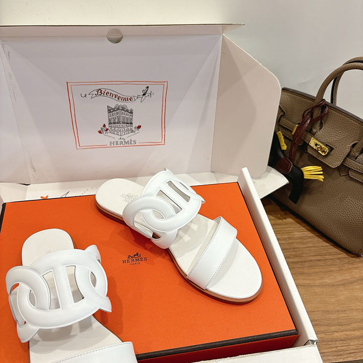 最高級エルメススーパーコピー HERMES サンダル ラグーヌ シェーヌ・ダンクル 11色から選べます H252138Zv90350 シェーヌダンクル サンダル - 画像 (8)