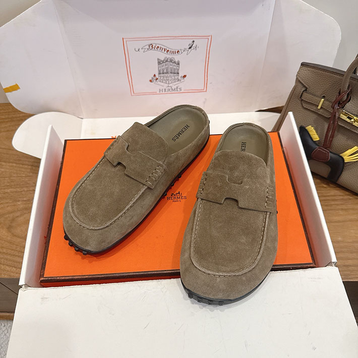 メンズ・レディース兼用 最高級エルメスコピー HERMES ミュール ミックス 8色から選べます H261951ZH1R410 エルメス風 ミュール - 画像 (10)