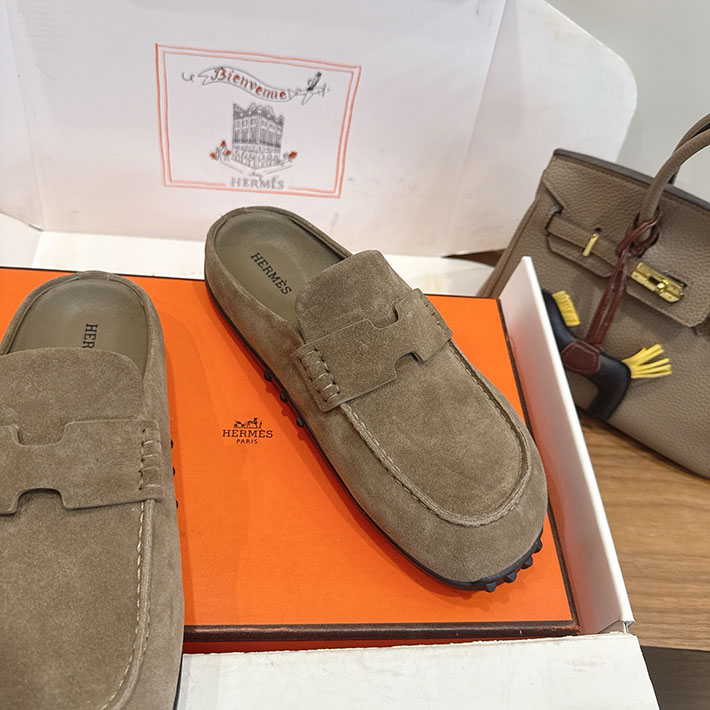 メンズ・レディース兼用 最高級エルメスコピー HERMES ミュール ミックス 8色から選べます H261951ZH1R410 エルメス風 ミュール - 画像 (9)