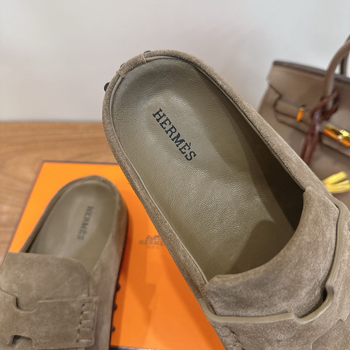 メンズ・レディース兼用 最高級エルメスコピー HERMES ミュール ミックス 8色から選べます H261951ZH1R410 エルメス風 ミュール - 画像 (4)