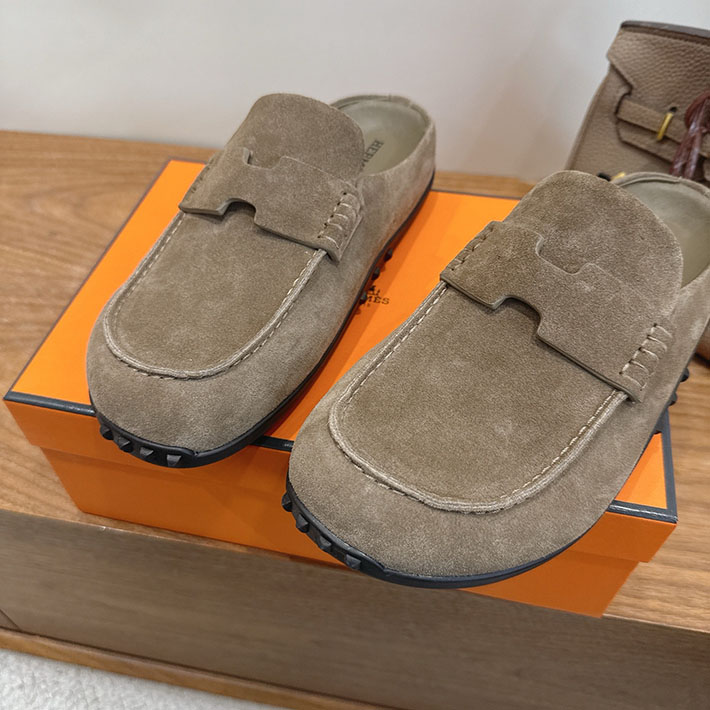 メンズ・レディース兼用 最高級エルメスコピー HERMES ミュール ミックス 8色から選べます H261951ZH1R410 エルメス風 ミュール - 画像 (3)
