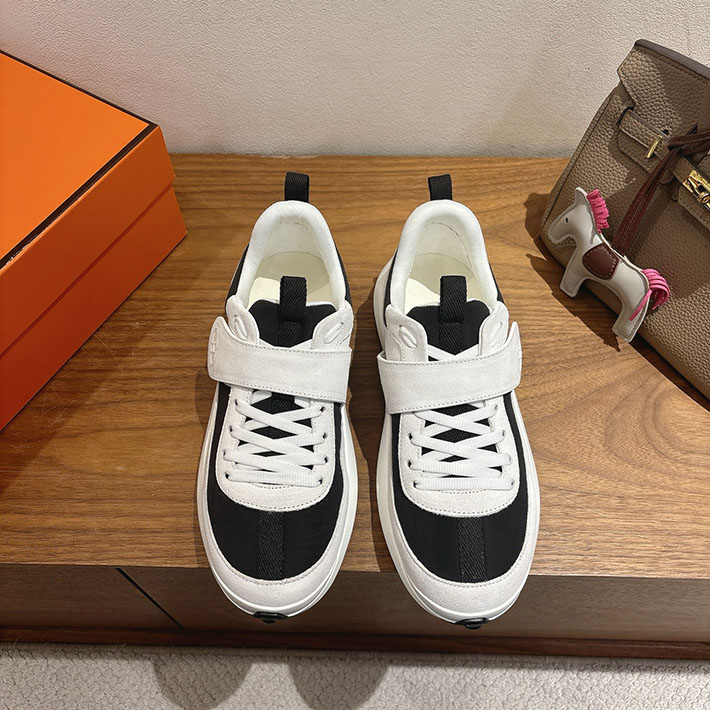 最高級エルメスコピー HERMES スニーカー ループ メンズ・レディース兼用 3色から選べます H252853ZH01395 エルメス スニーカー ループ - 画像 (8)
