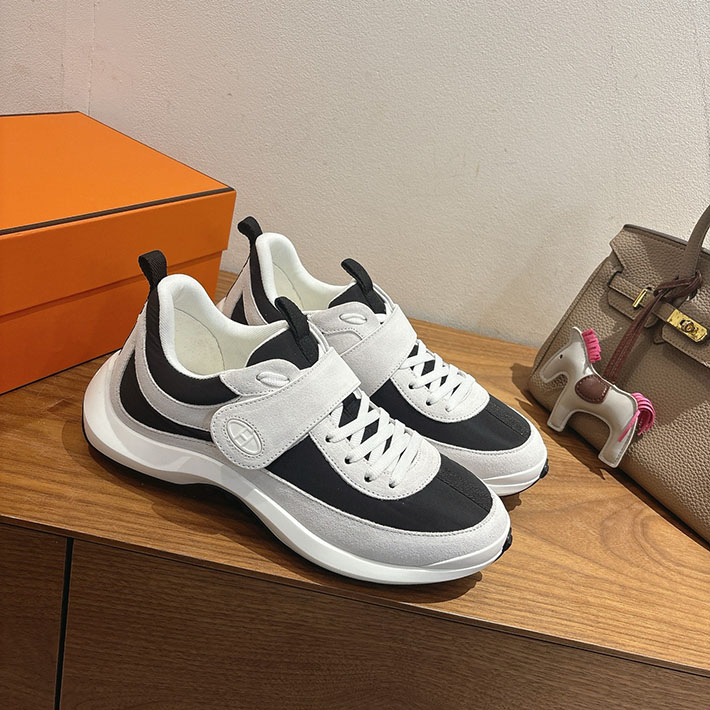 最高級エルメスコピー HERMES スニーカー ループ メンズ・レディース兼用 3色から選べます H252853ZH01395 エルメス スニーカー ループ - 画像 (7)