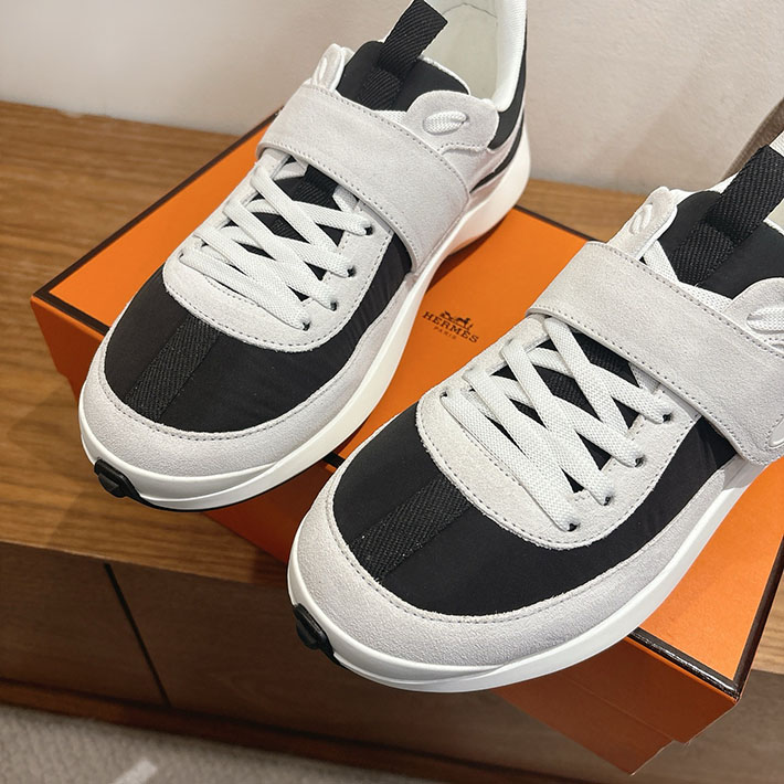 最高級エルメスコピー HERMES スニーカー ループ メンズ・レディース兼用 3色から選べます H252853ZH01395 エルメス スニーカー ループ - 画像 (5)