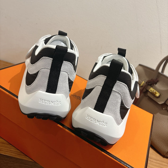 最高級エルメスコピー HERMES スニーカー ループ メンズ・レディース兼用 3色から選べます H252853ZH01395 エルメス スニーカー ループ - 画像 (4)