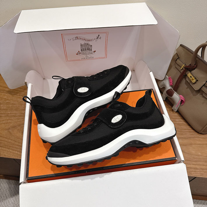 最高級エルメスコピー HERMES スニーカー ループ メンズ・レディース兼用 8色から選べます H252000Zv02350 エルメス 靴 スニーカー - 画像 (3)