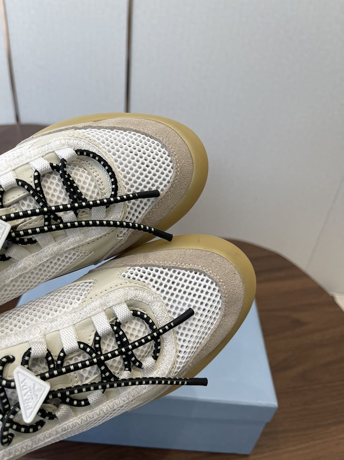 メンズレディース兼用 最高級プラダスーパーコピー PRADA スピードロック メッシュ スニーカー ホワイト 2630621 プラダ スニーカー アウトレット - 画像 (7)