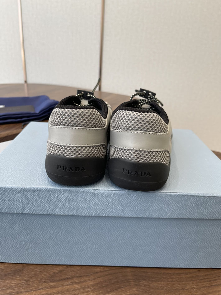 メンズレディース兼用 最高級プラダスーパーコピー PRADA スピードロック メッシュ スニーカー グレー 2630622 プラダ スニーカー メンズ - 画像 (5)