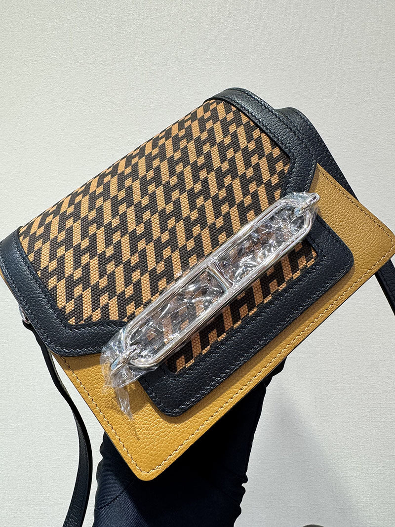 エルメス ロウリス ミニの通販 HERMES ロウリス(ルリ) ミニ ナチュラルサブレ エバーカラー/トワル シルバー金具 2631631 エルメス ロウリス 定価 - 画像 (7)
