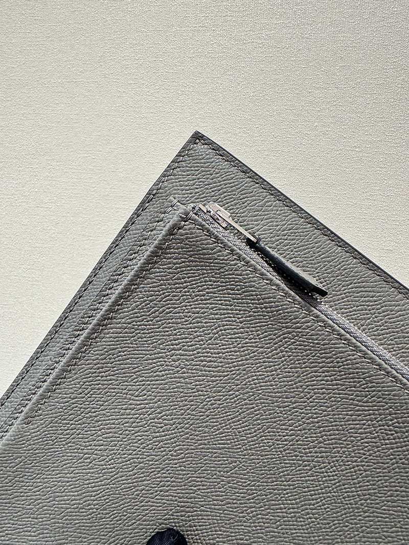 エルメス クラッチバッグの通販 HERMES ポーチ アカデミ グリメイヤー ヴォー・エプソン シルバー金具 H086976CK0L エルメス ポーチ バック - 画像 (3)