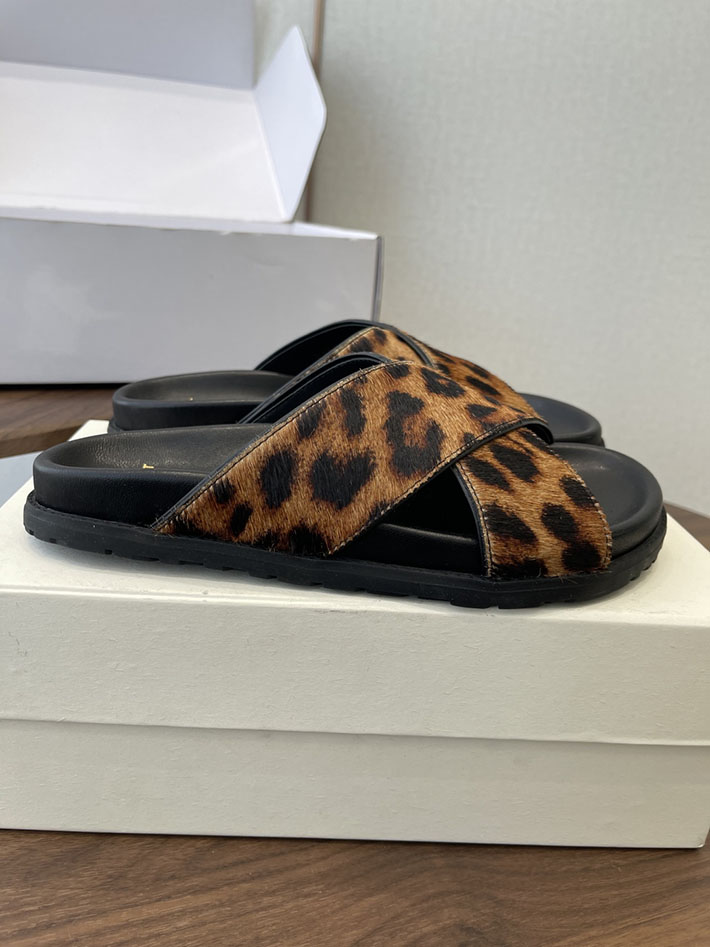 最高級サンローランスーパーコピー YSL パリ エディスリマン ジミー クリスクロス ストラップ フラットサンダル 2630638 サン ローラン サンダル レディース - 画像 (9)
