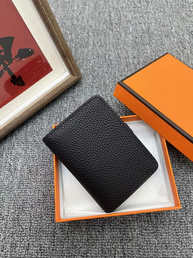 エルメス ドゴン コンパクトの通販 HERMES ドゴン カードケース ブラック トゴ シルバー金具 2631638 エルメス カードケース 財布代わり - 画像 (6)