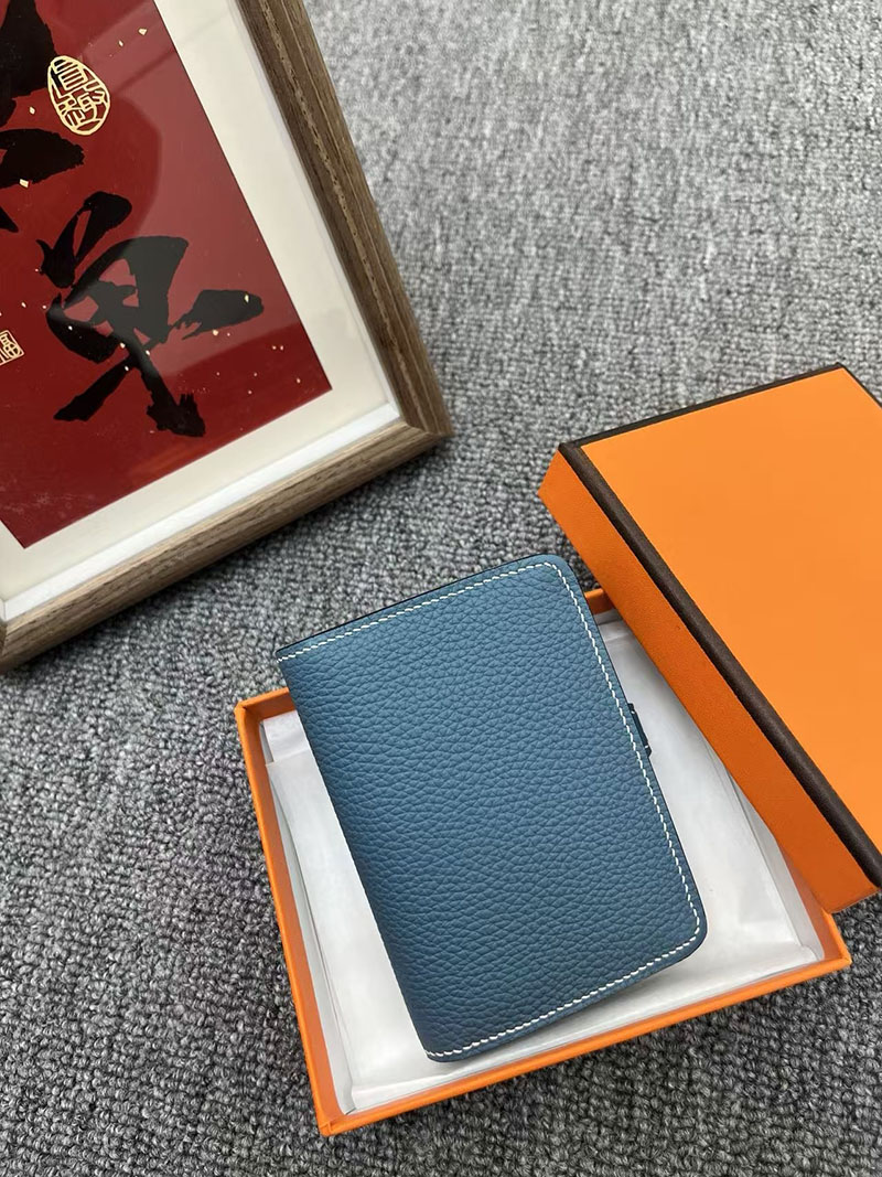 エルメス ドゴン コンパクトの通販 HERMES ドゴン カードケース ブルージーン トゴ シルバー金具 2631639 エルメス カードケース 人気 - 画像 (6)