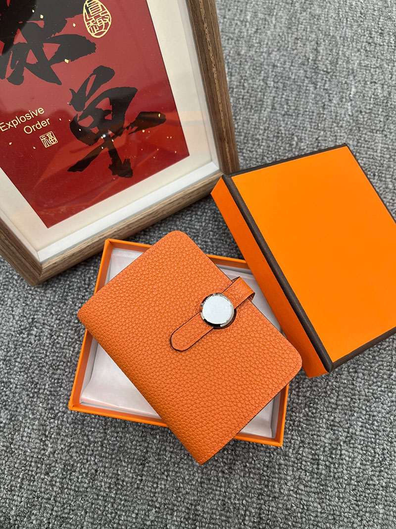 エルメス ドゴン コンパクトの通販 HERMES ドゴン カードケース オレンジ トゴ シルバー金具 2631641 エルメス カードケース レディース - 画像 (6)