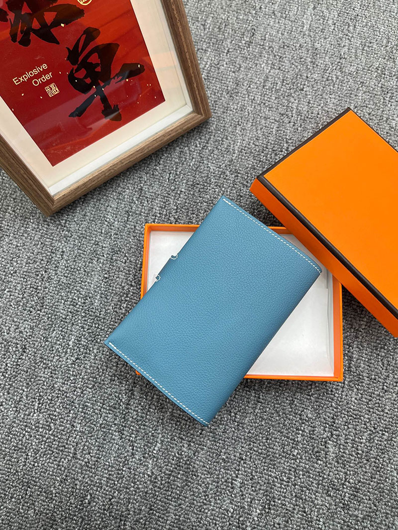 エルメス パスポートケースの通販 HERMES パスポートケース R.M.S ブルージーン ヴォー・エヴァーカラー H084149CK75 エルメス カードケース 財布代わり - 画像 (8)