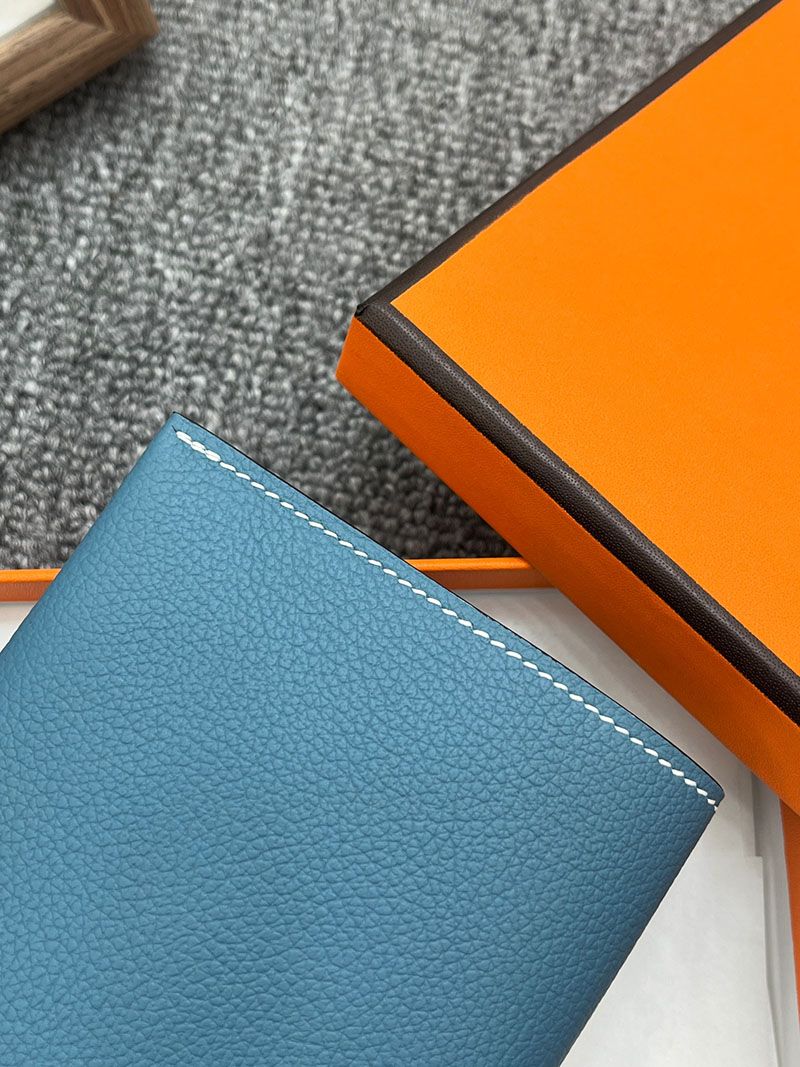 エルメス パスポートケースの通販 HERMES パスポートケース R.M.S ブルージーン ヴォー・エヴァーカラー H084149CK75 エルメス カードケース 財布代わり - 画像 (7)