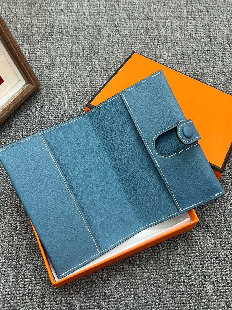 エルメス パスポートケースの通販 HERMES パスポートケース R.M.S ブルージーン ヴォー・エヴァーカラー H084149CK75 エルメス カードケース 財布代わり - 画像 (3)