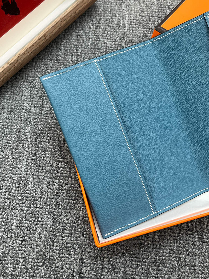 エルメス パスポートケースの通販 HERMES パスポートケース R.M.S ブルージーン ヴォー・エヴァーカラー H084149CK75 エルメス カードケース 財布代わり - 画像 (2)