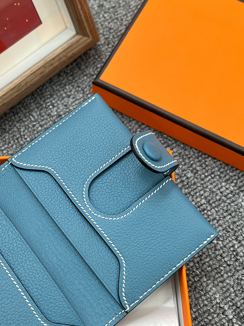 エルメス カードホルダーの通販 HERMES カードホルダー R.M.S ブルージーン ヴォー・エヴァーカラー H088006CK75 エルメス カードケース メンズ - 画像 (3)