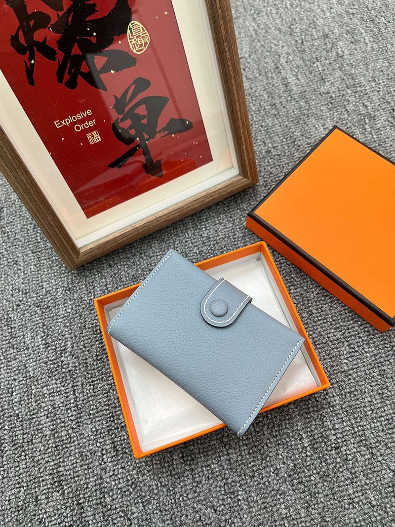 エルメス カードホルダーの通販 HERMES カードホルダー R.M.S ブルーラン ヴォー・エヴァーカラー H088006CKJ7 エルメス カードケース 人気 - 画像 (8)