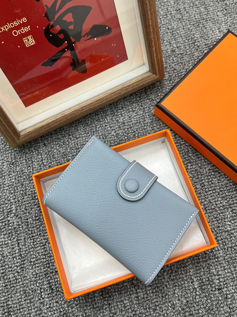 エルメス カードホルダーの通販 HERMES カードホルダー R.M.S ブルーラン ヴォー・エヴァーカラー H088006CKJ7 エルメス カードケース 人気 - 画像 (7)
