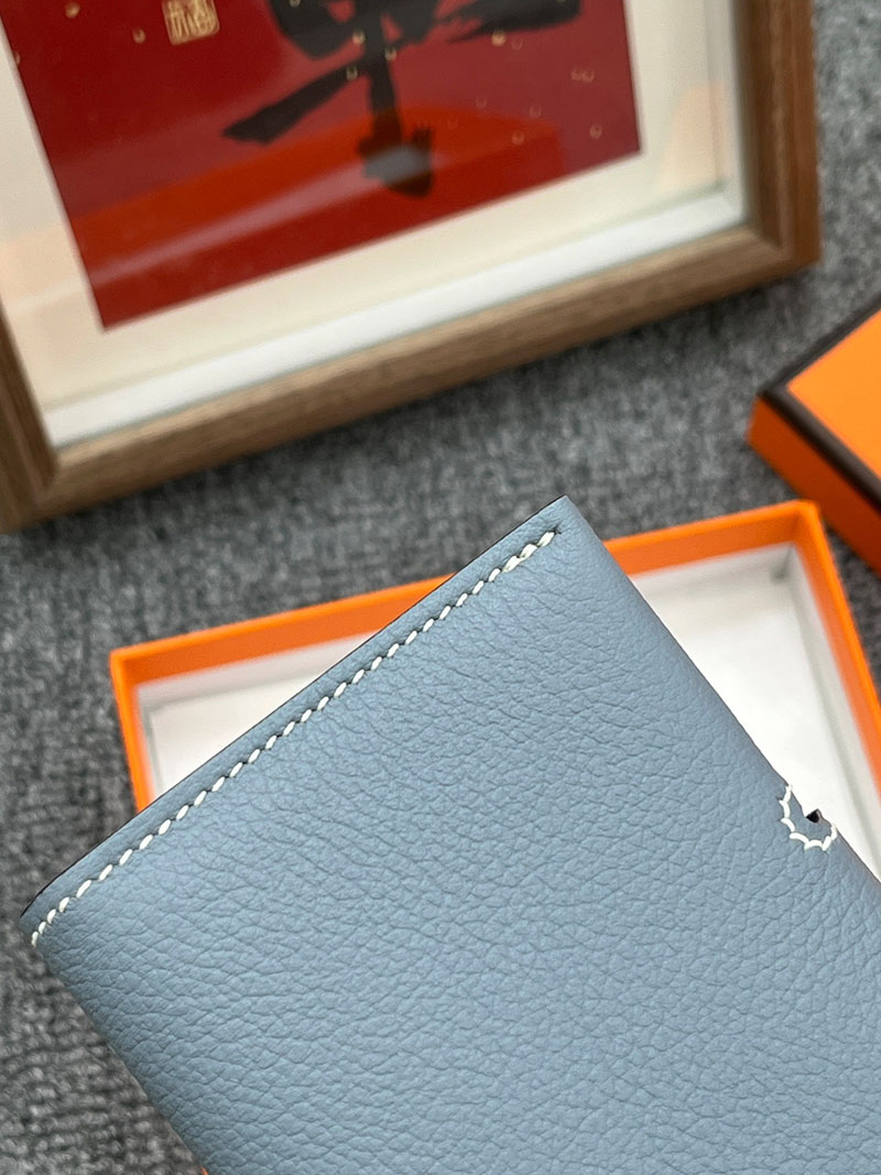 エルメス カードホルダーの通販 HERMES カードホルダー R.M.S ブルーラン ヴォー・エヴァーカラー H088006CKJ7 エルメス カードケース 人気 - 画像 (5)