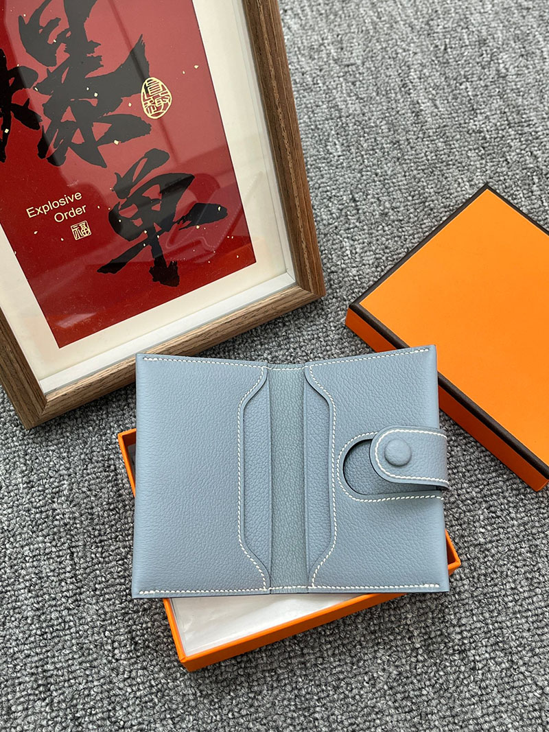 エルメス カードホルダーの通販 HERMES カードホルダー R.M.S ブルーラン ヴォー・エヴァーカラー H088006CKJ7 エルメス カードケース 人気 - 画像 (4)