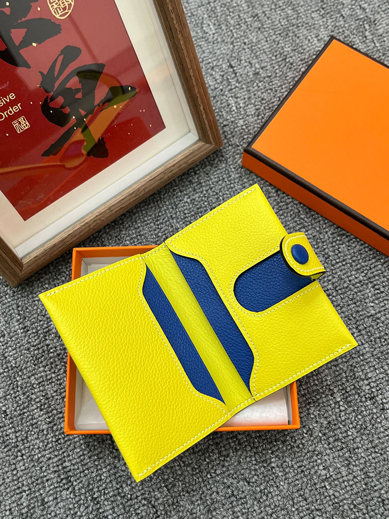 エルメス カードホルダーの通販 HERMES カードホルダー R.M.S ライム ヴォー・エヴァーカラー H088006CK9R エルメス 名刺入れ メンズ - 画像 (4)