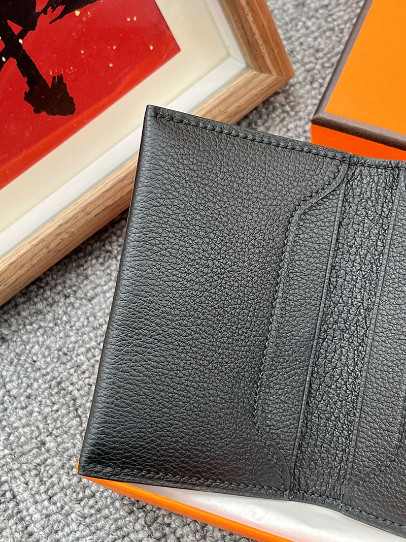 エルメス カードホルダーの通販 HERMES カードホルダー R.M.S 黒 ヴォー・エヴァーカラー H088006CK89 エルメス 名刺入れ 公式 - 画像 (4)