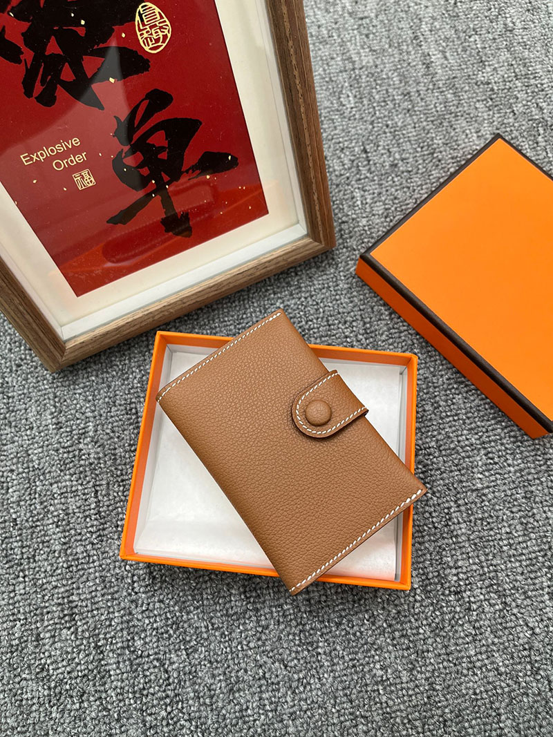 エルメス カードホルダーの通販 HERMES カードホルダー R.M.S ゴールド ヴォー・エヴァーカラー H088006CK37 カードケース RMS - 画像 (8)