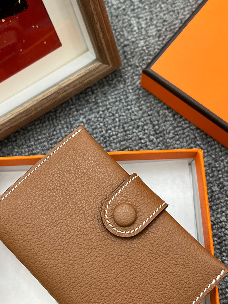 エルメス カードホルダーの通販 HERMES カードホルダー R.M.S ゴールド ヴォー・エヴァーカラー H088006CK37 カードケース RMS - 画像 (6)